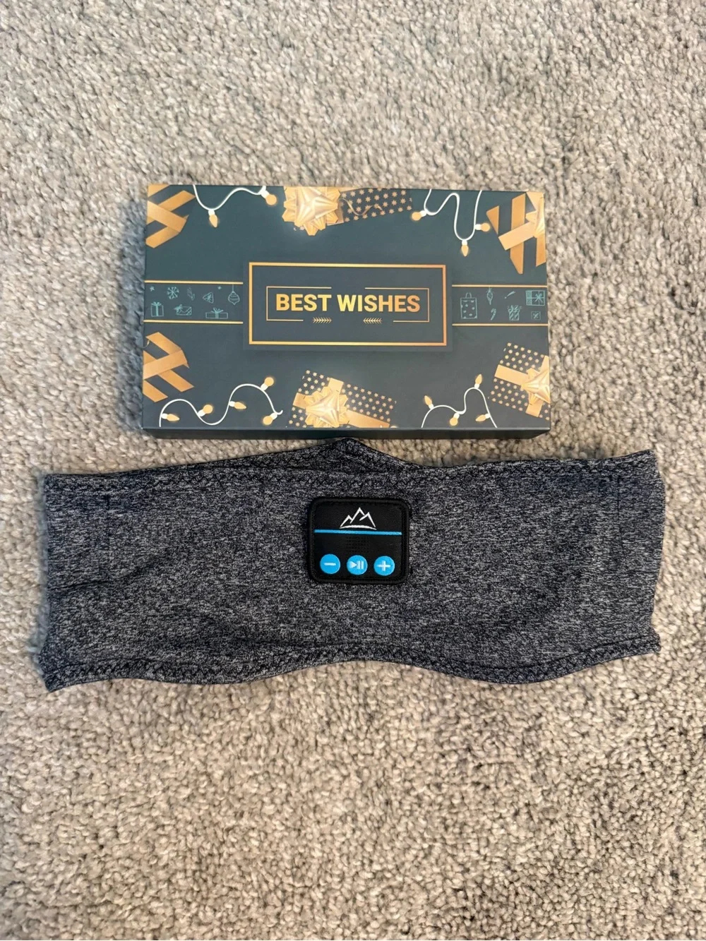 Wireless Bluetooth Sleep Headband Headphones - Charcoal Gray